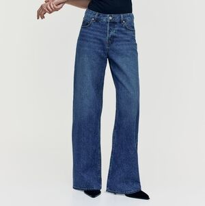 H&M Blue Flare & Wide Leg Jeans